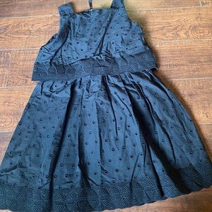 Girls navy blue dress size 6